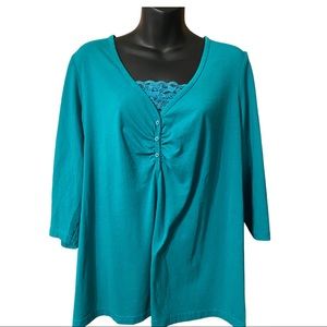 GREEN TSHIRT SIZE 2X